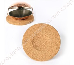 Round Cork Base for Cataplana